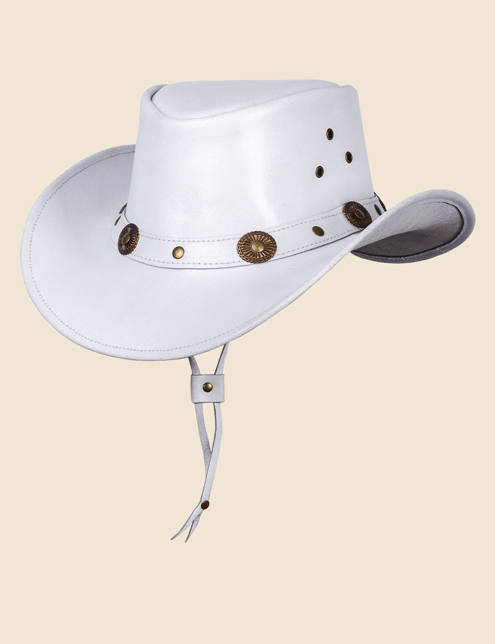 Sage Belle Cowgirl Leather Hat