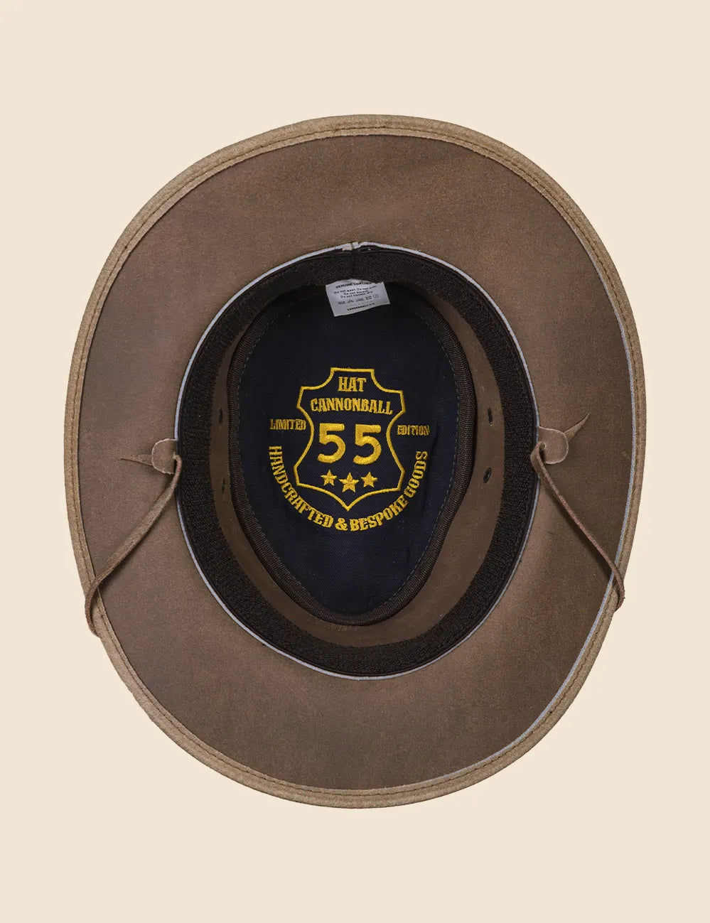 Rodeo Aussie Leather Cowboy Hat