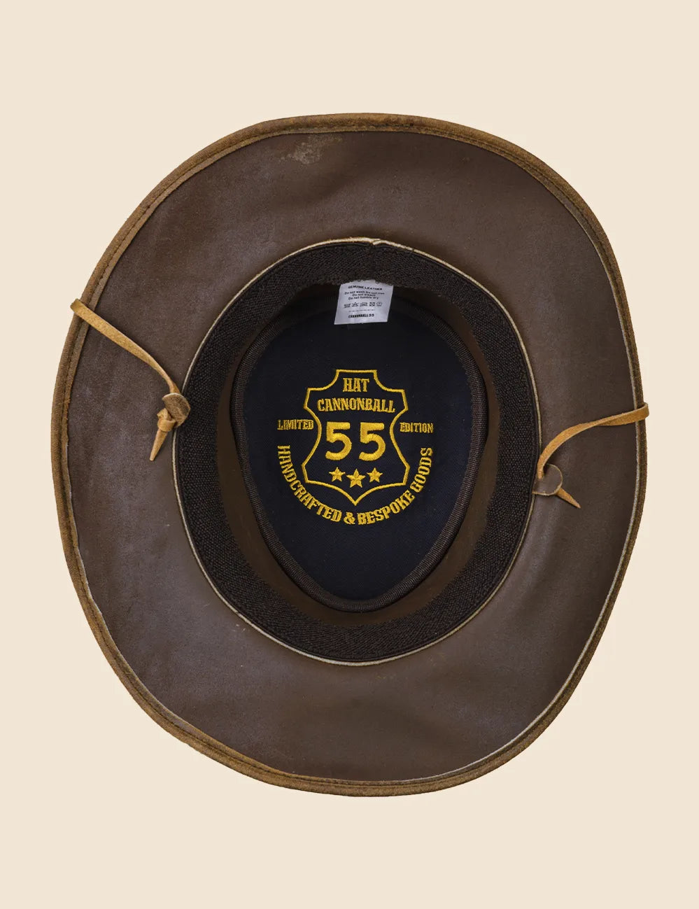 Western Leather Cowgirl Hat