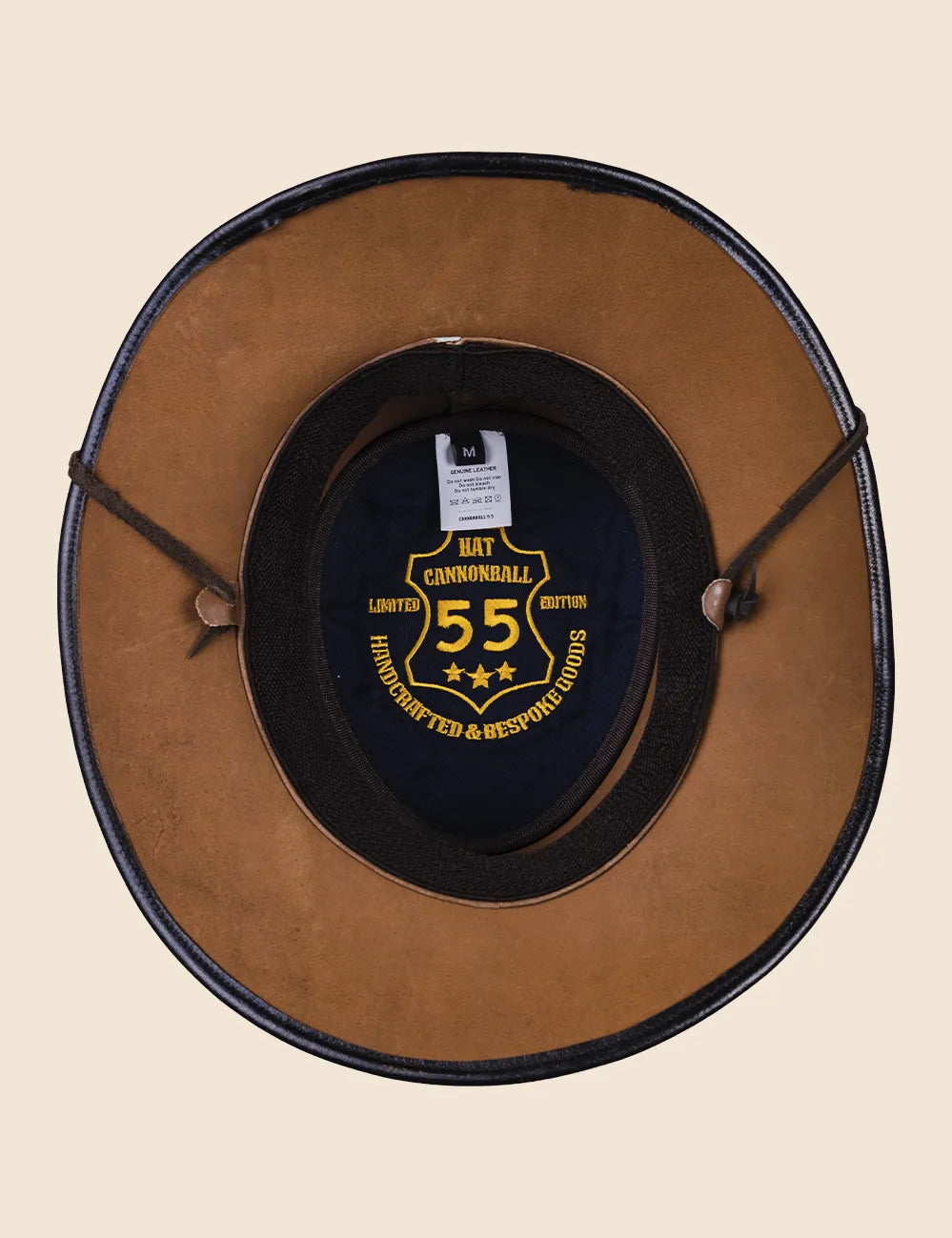 Bone Trail Cowboy Leather Hat