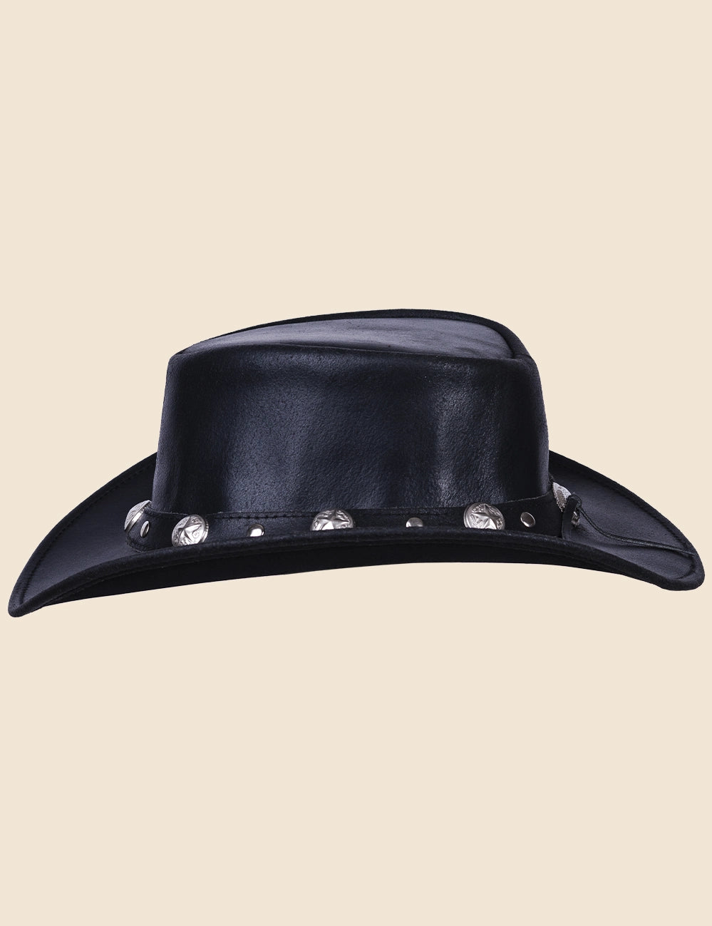 Star Marshal Cowboy Leather Hat