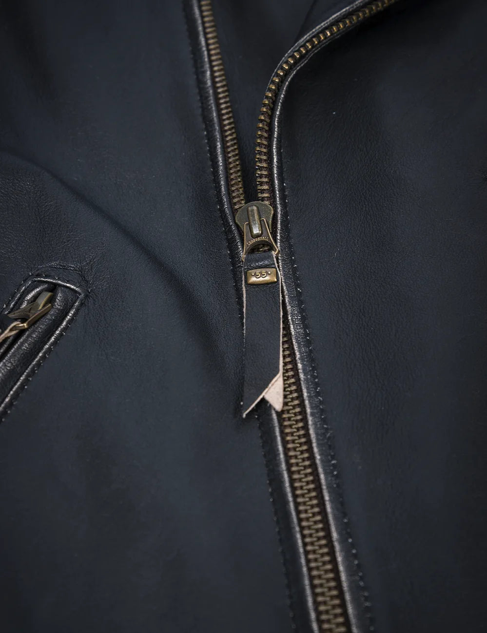 Crocker Leather Jacket black