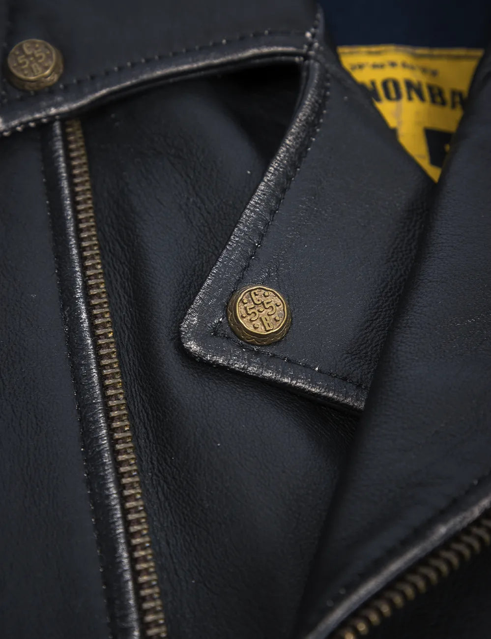 Crocker Leather Jacket black