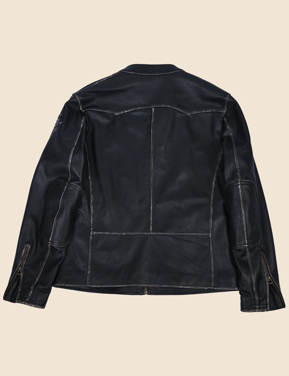 Brickyard 400 Leather Jacket black