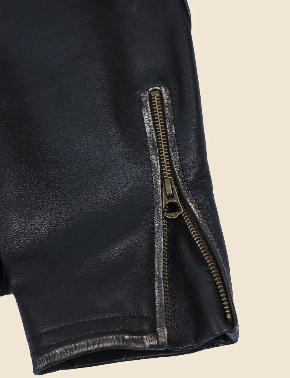 Brickyard 400 Leather Jacket black