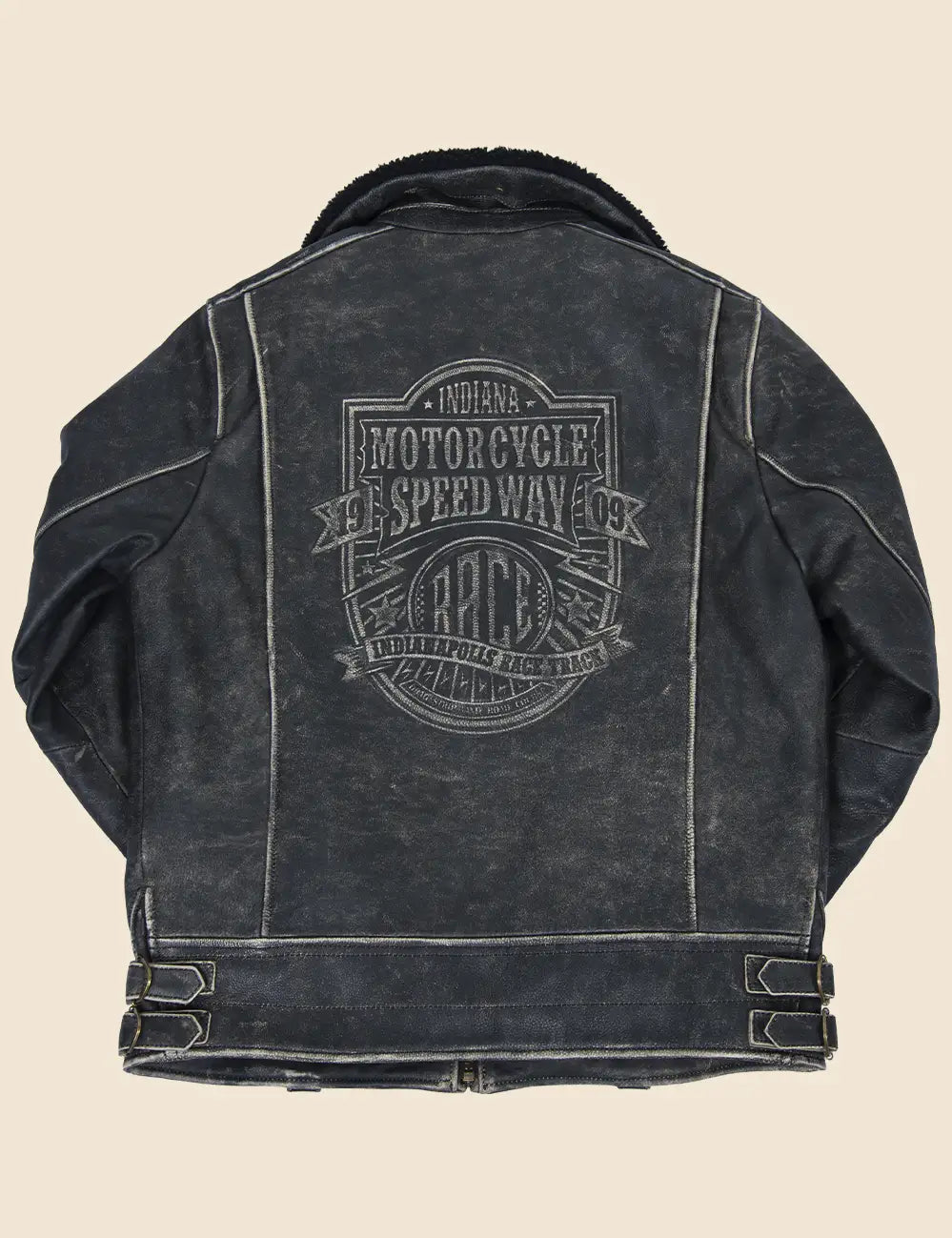 Highway Patrol Leather Jacket black