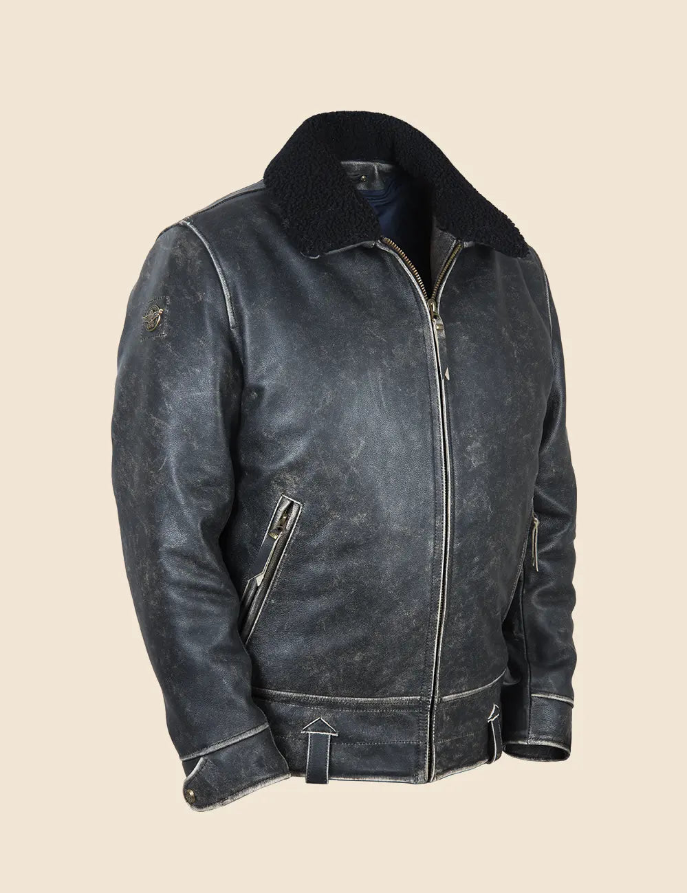Highway Patrol Leather Jacket black