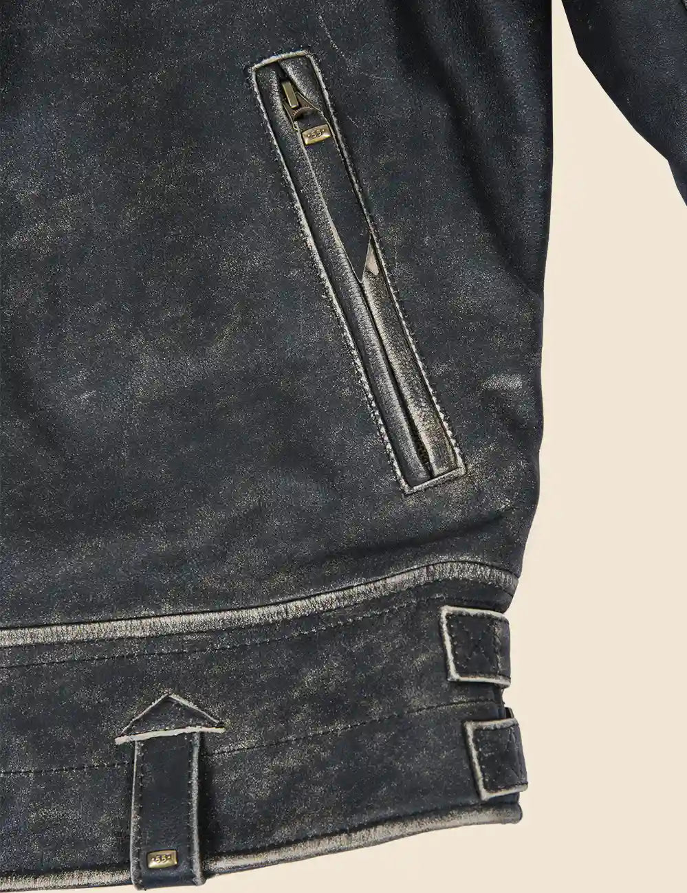 Highway Patrol Leather Jacket black