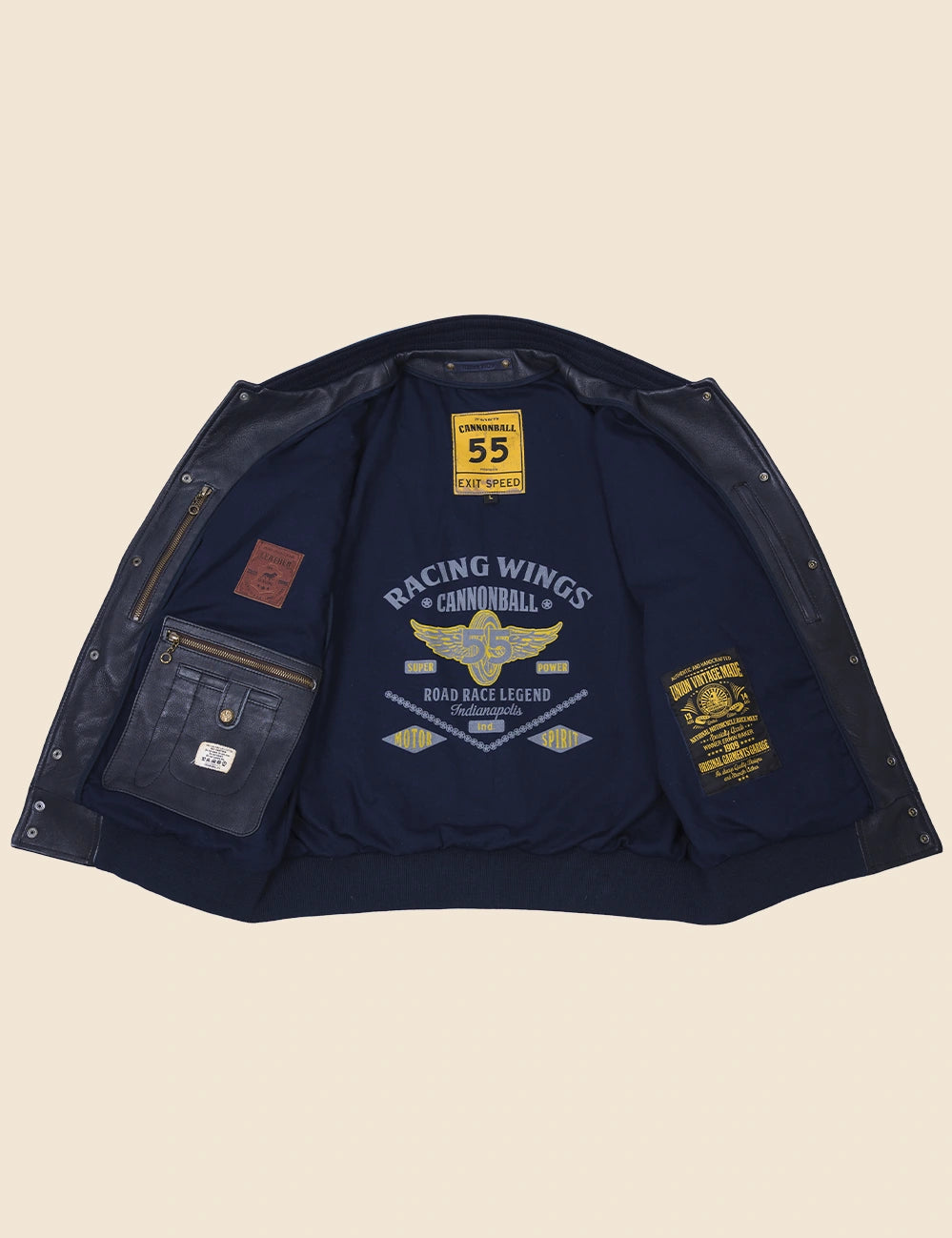 Winner 1909 Leather Varsity Jacket