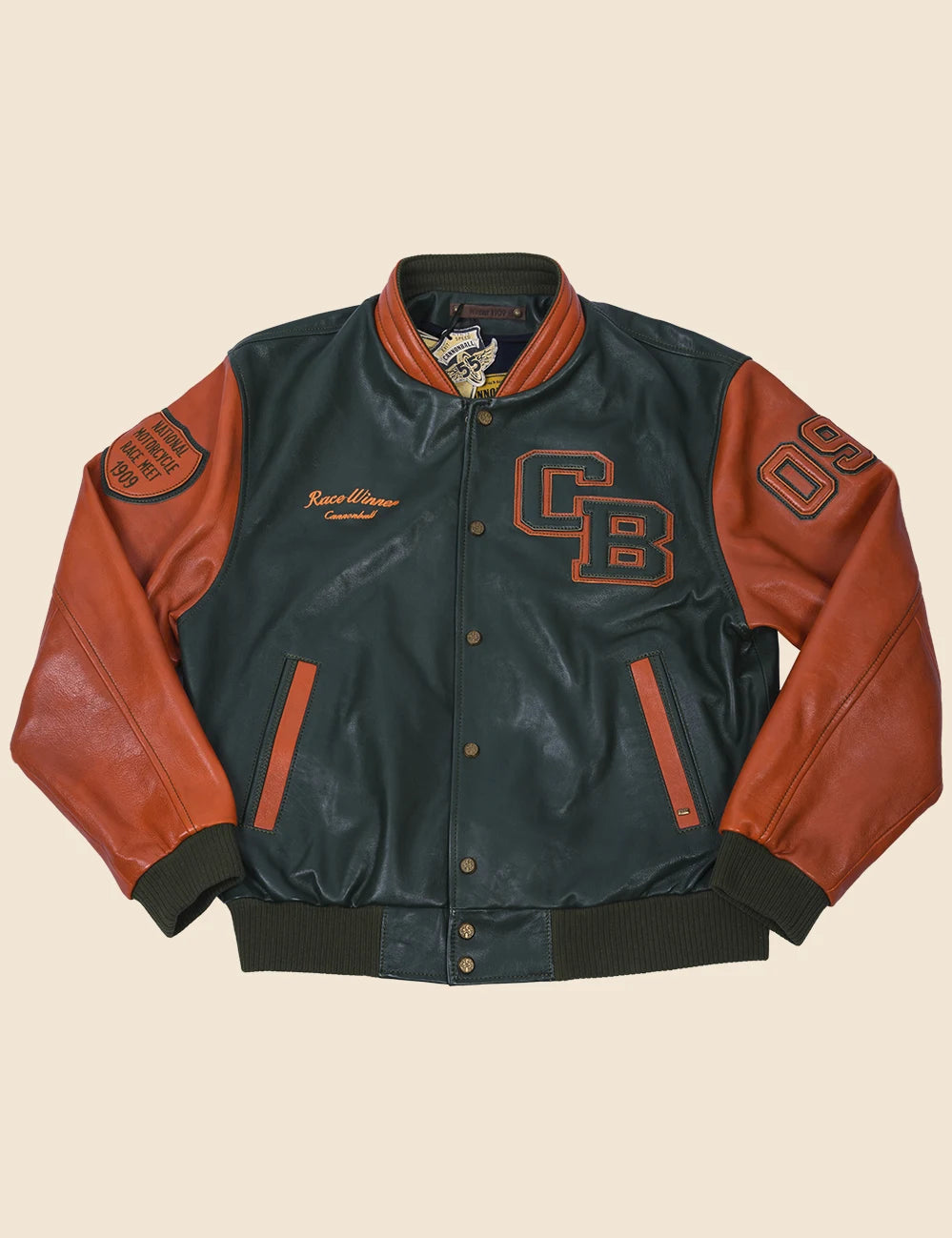 Winner Leather Varsity Jacket