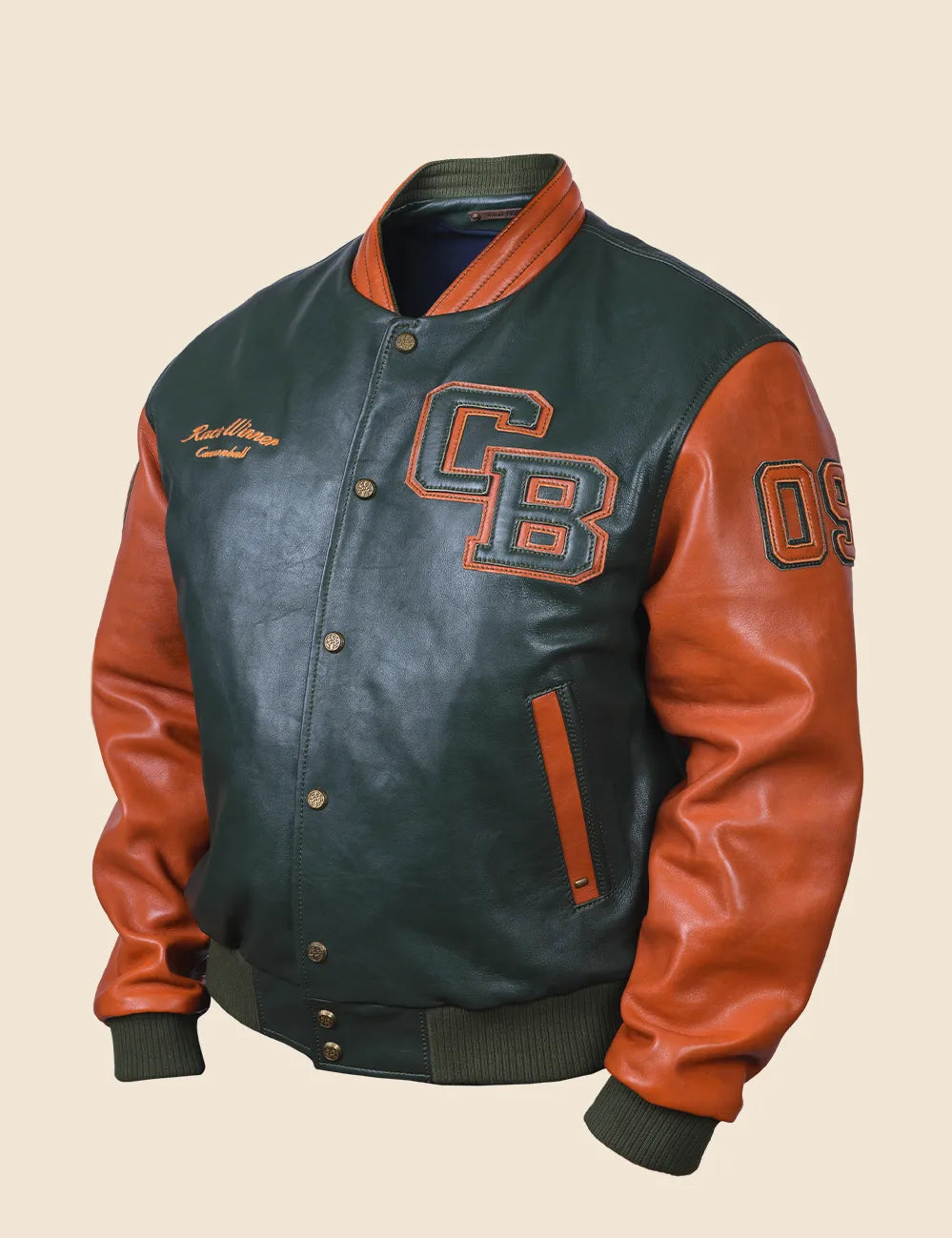 Winner Leather Varsity Jacket