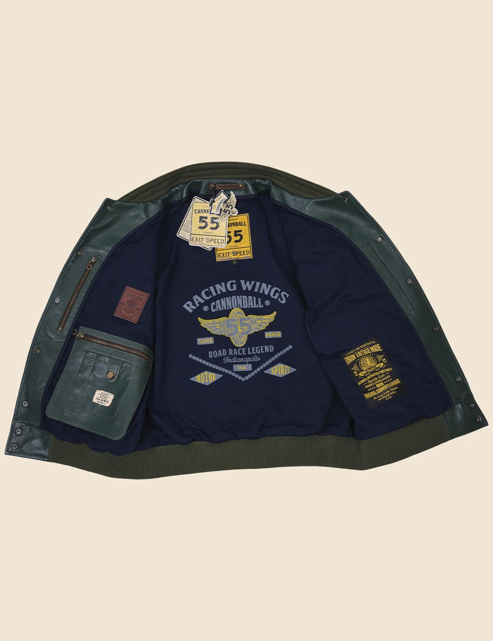 Winner Leather Varsity Jacket