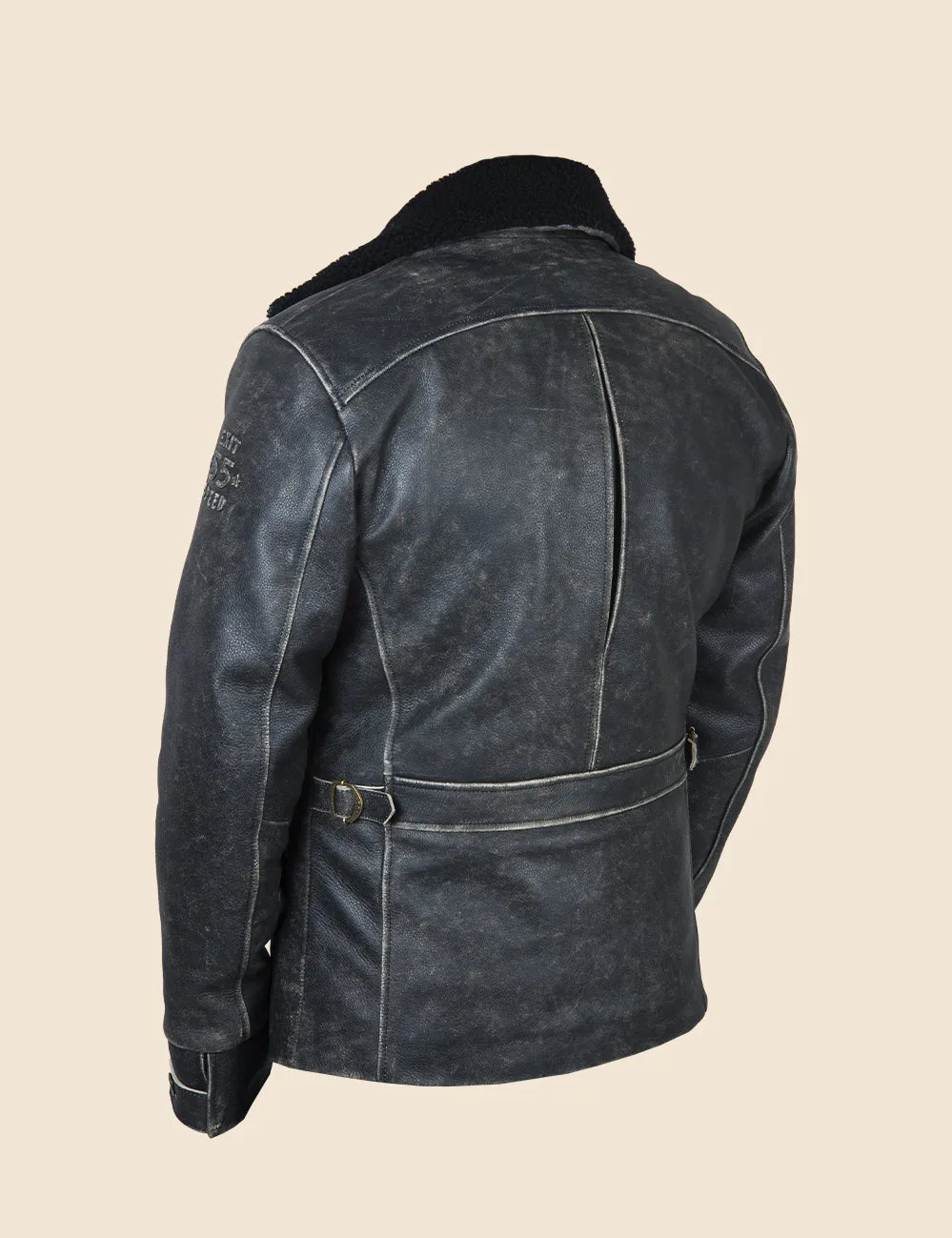 Falcon Leather Jacket black