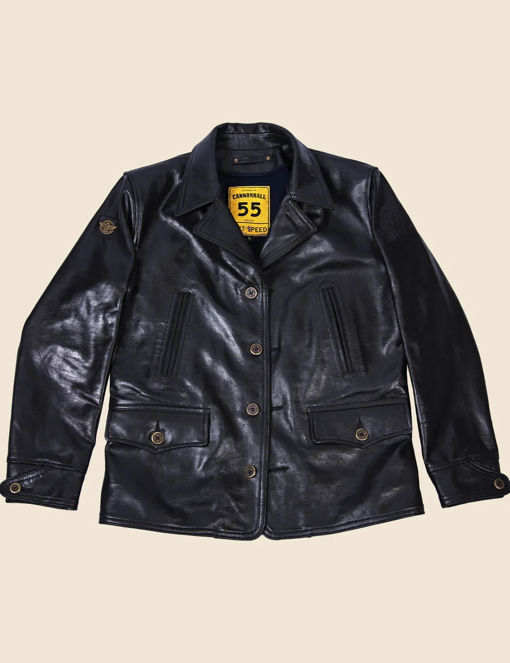 Cannonball Run Leather Jacket