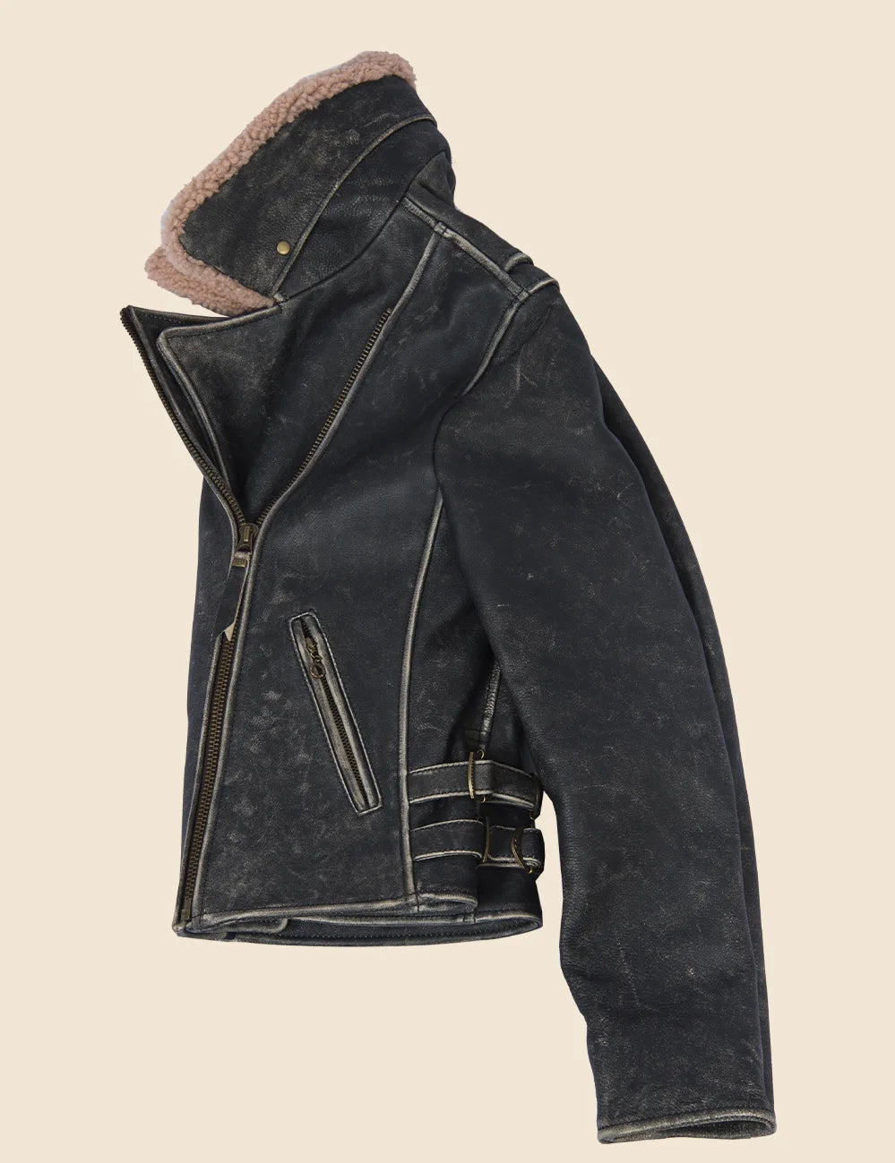 Mary McGee Women Leather Jacket