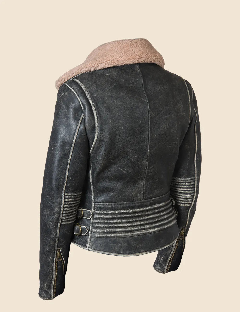 Mary McGee Women Leather Jacket